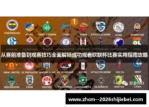 从赛前准备到观赛技巧全面解锁成功观看欧联杯比赛实用指南攻略