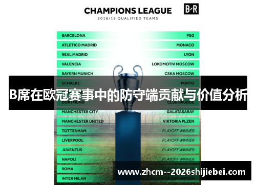 B席在欧冠赛事中的防守端贡献与价值分析